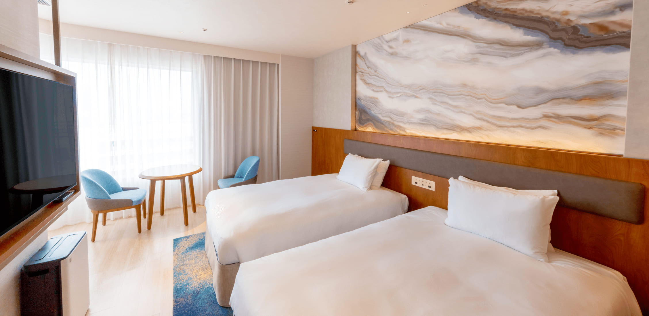 デラックスツイン 室内