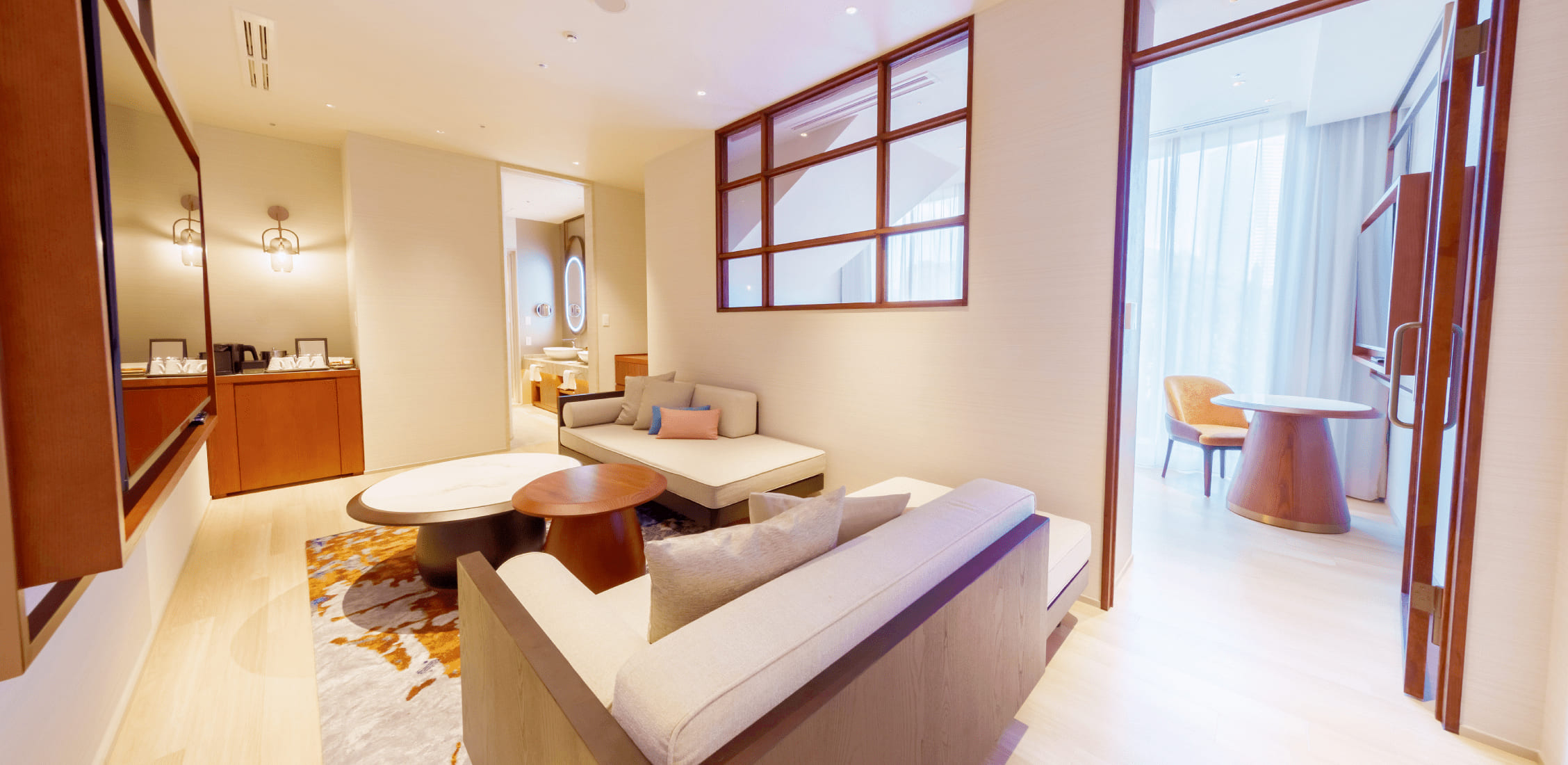 スイートダブル 室内