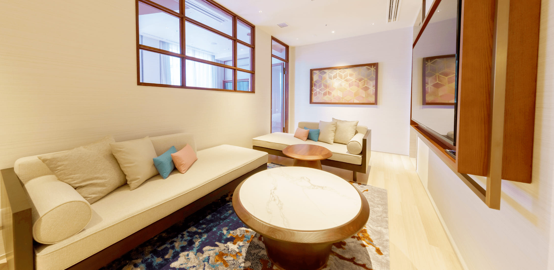 スイートダブル 室内